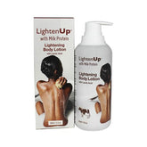LightenUp Milk Protein Lightening Lotion 400ml - Afro Body Glow